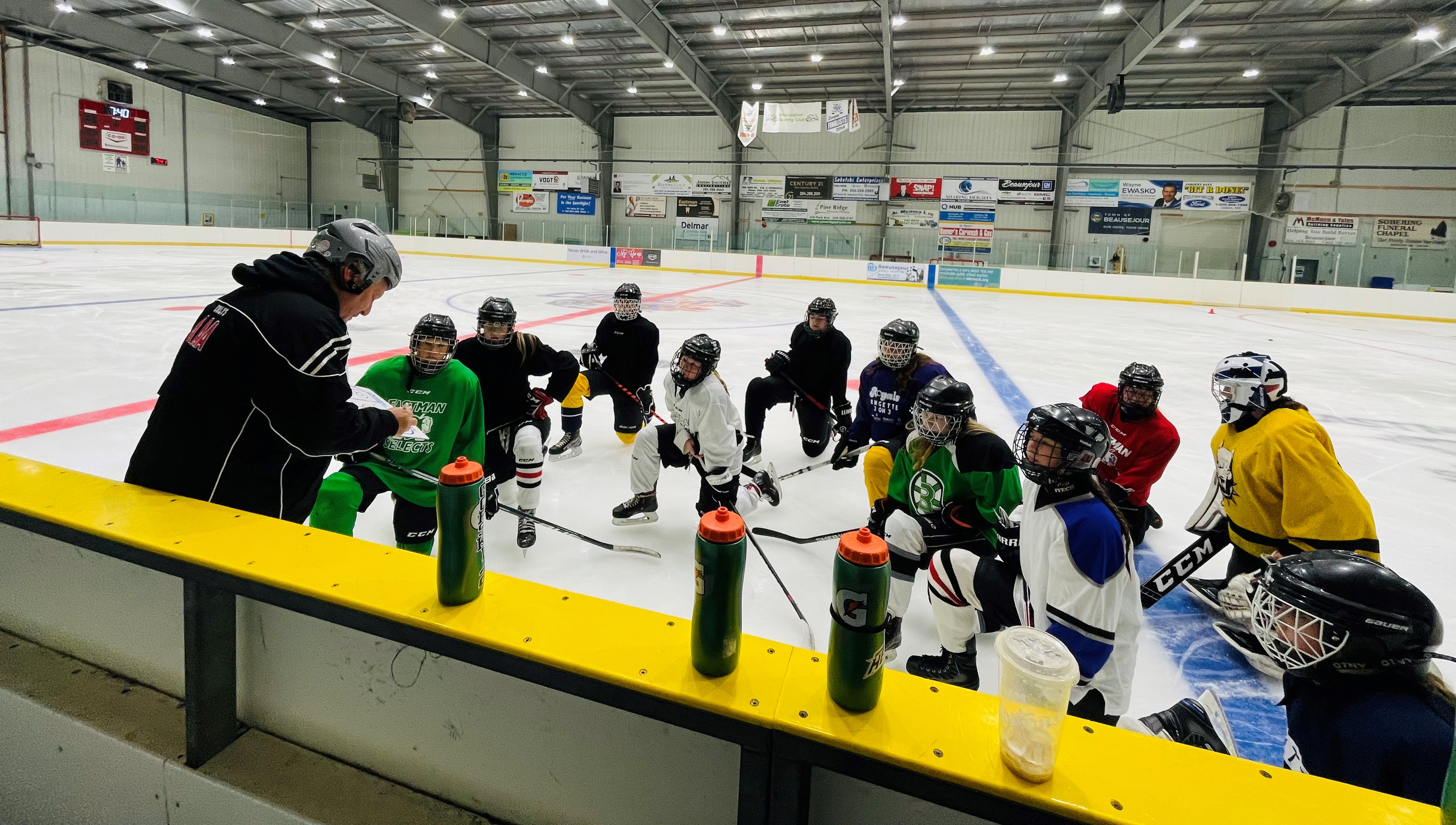 Beausejour Barons first practice